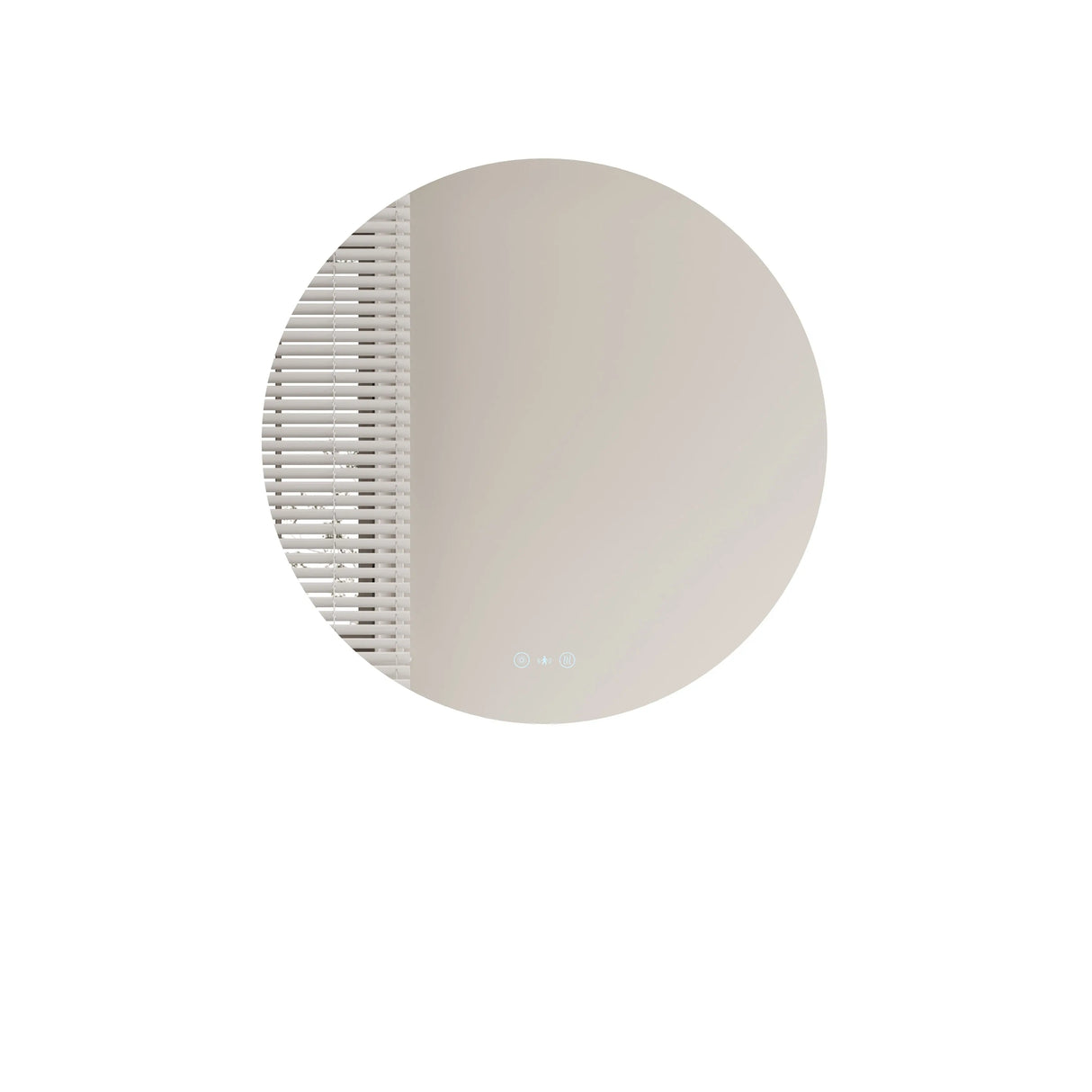 Luna LED Round Mirror 900mm - with Adjustable LED Lighting mercioaustralia