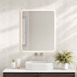 Luna LED Rectangular Mirror 600mm - with Adjustable LED Lighting mercioaustralia