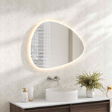 Luna 550×800mm LED Irregular Mirror mercioaustralia