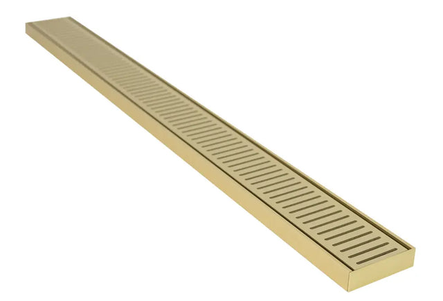 100x100x26mm Matte Yellow Gold Floor Grate Aquaperla