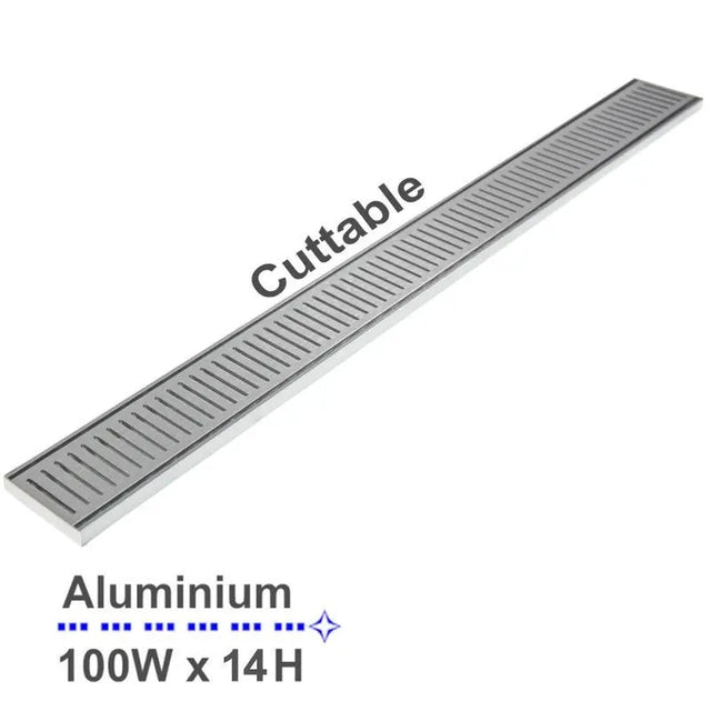 100x100x14mm Chrome Floor Grate Aquaperla