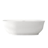 Libra Freestanding Bathtub - Gloss White mercioaustralia