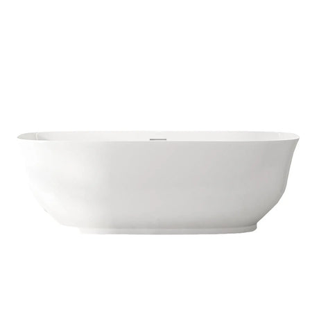 Libra Freestanding Bathtub - Gloss White mercioaustralia