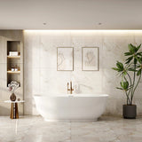 Libra Freestanding Bathtub - Gloss White mercioaustralia