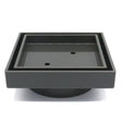 115x115x35mm Gunmetal Tile Insert Drain Aquaperla