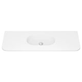 Lola Matte Full Depth Curved Ceramic Basin Top 1200mm NTH fienza