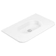 Lola Gloss Full Depth Curved Ceramic Basin Top 750mm NTH fienza