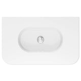 Lola Gloss Full Depth Curved Ceramic Basin Top 750mm NTH fienza