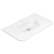 Lola Gloss Full Depth Curved Ceramic Basin Top 750mm 1TH fienza