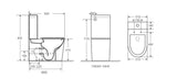 London Back-to-Wall Toilet Suite mercioaustralia