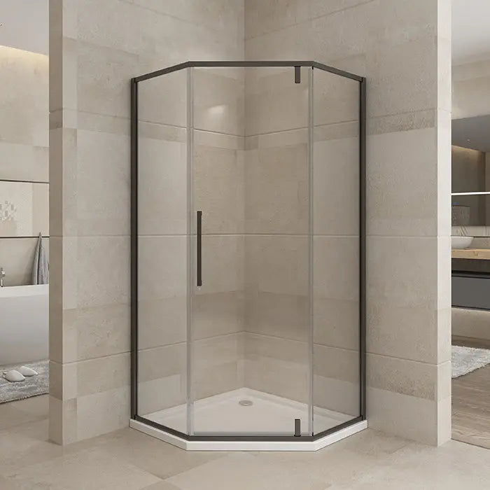 Robin Pivot Shower Screen | 900 x 900mm Bagno D'Oro
