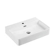 Marsay 59 Wall-Hung Rectangular Basin - Matt White mercioaustralia
