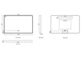 Maia 600×750 / 750×900 / 1200×750mm LED Rectangular Mirror – Gun Metal Frame mercioaustralia