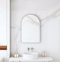 Maia 600×900mm LED Arch Mirror– Gun Metal Frame mercioaustralia