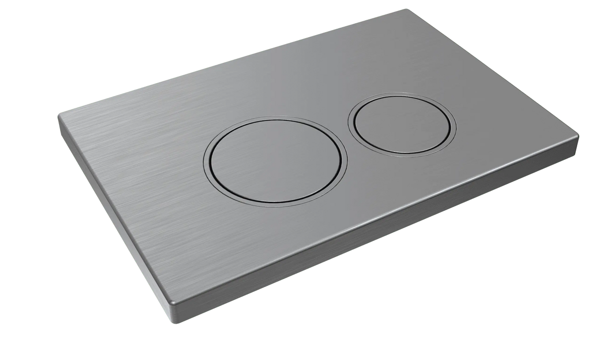 Mercio Sigma Round Button Flush Plate – Gun Metal mercioaustralia