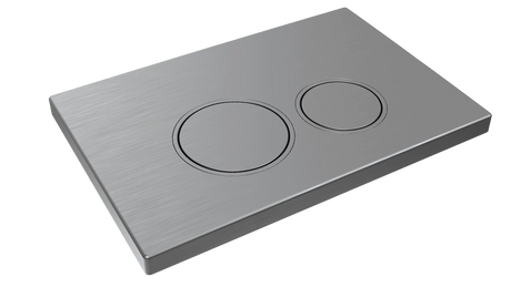 Mercio Sigma Round Button Flush Plate – Gun Metal mercioaustralia