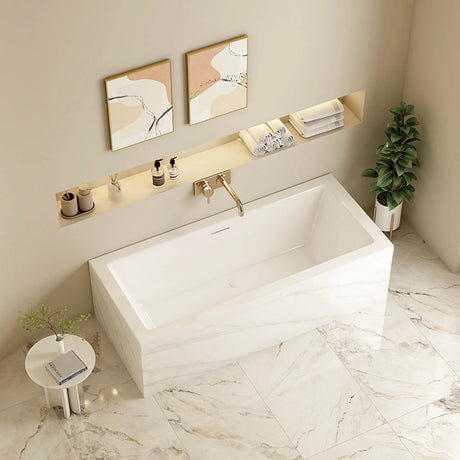 Mira Insert & Island Bathtub - Gloss White mercioaustralia