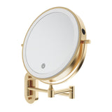 Swivel LED Magnifying Mirror, Urban Brass fienza