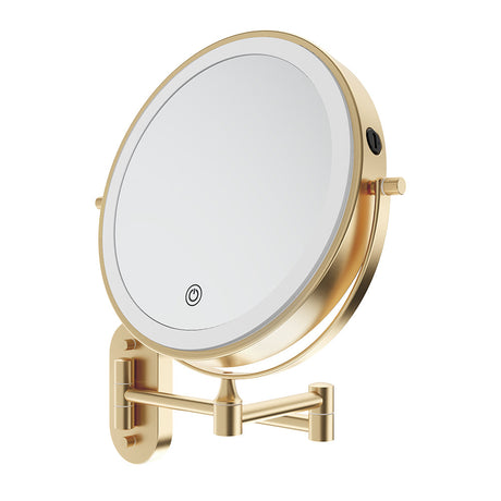 Swivel LED Magnifying Mirror, Urban Brass fienza