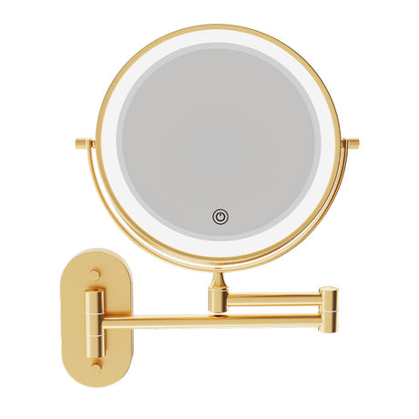 Swivel LED Magnifying Mirror, Urban Brass fienza