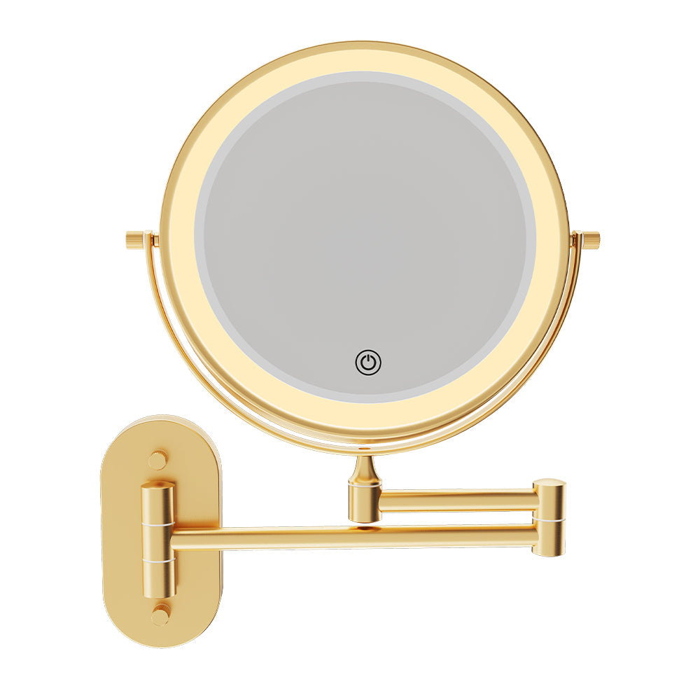 Swivel LED Magnifying Mirror, Urban Brass fienza