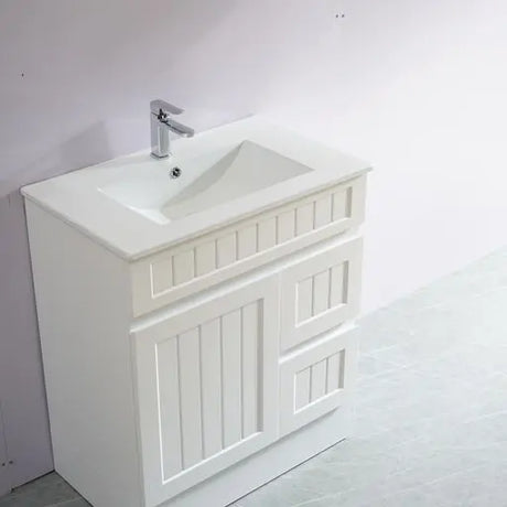 ACACIA SHAKER PVC Floor Vanity 750 Poseidon