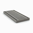 100x100x14mm Gunmetal Ezy Flow Floor Grate Aquaperla