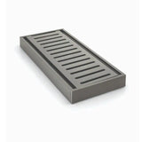 100x100x21mm Gunmetal Ezy Flow Floor Grate Aquaperla