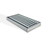 100x100x21mm Gunmetal Ezy Flow Floor Grate Aquaperla