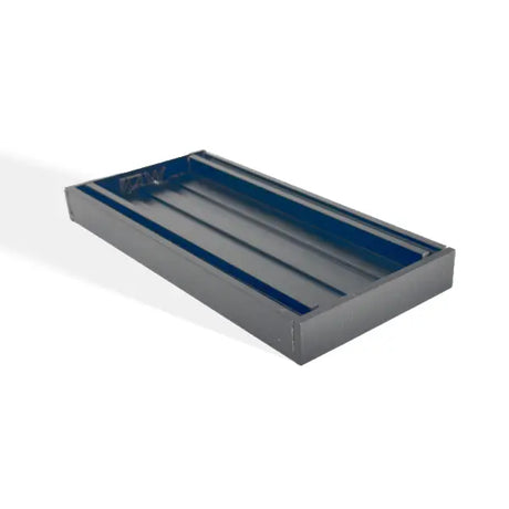 100x100x21mm Brushed Black Ezy Flow Tile Insert Grate Aquaperla