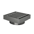 100*100*21mm Gun Metal Ezy Flow Guard Floor Waste Aquaperla