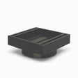 100*100*21mm Brushed Black Ezy Flow Guard Floor Waste Insert Aquaperla