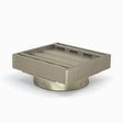 100*100*21mm Brushed Nickel Ezy Flow Guard Floor Waste Insert Aquaperla