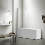 Semi Frameless Pivot Over bath Screen ozcovey