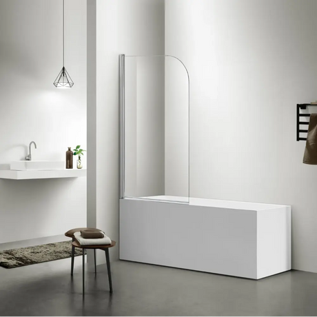 Semi Frameless Pivot Over bath Screen ozcovey