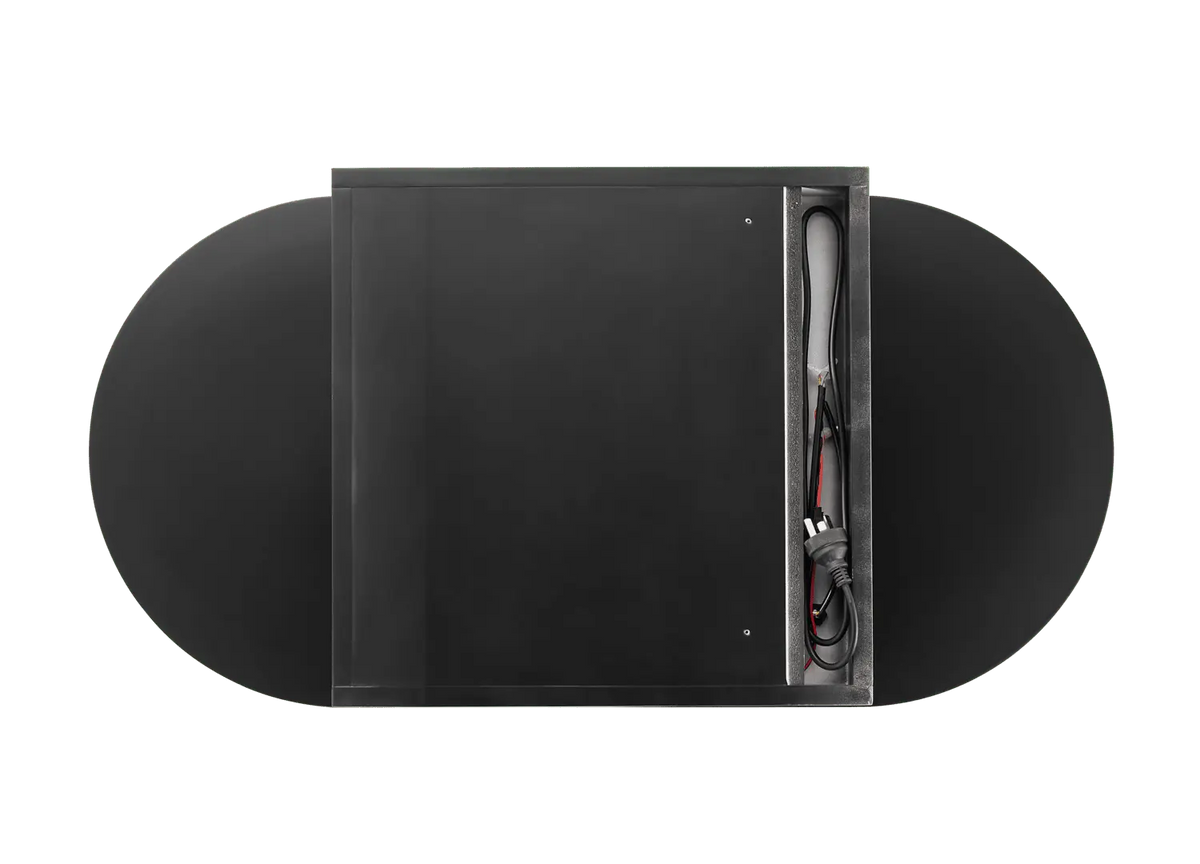 Olivia LED Mirror Cabinet 450X900X155mm Poseidonbk