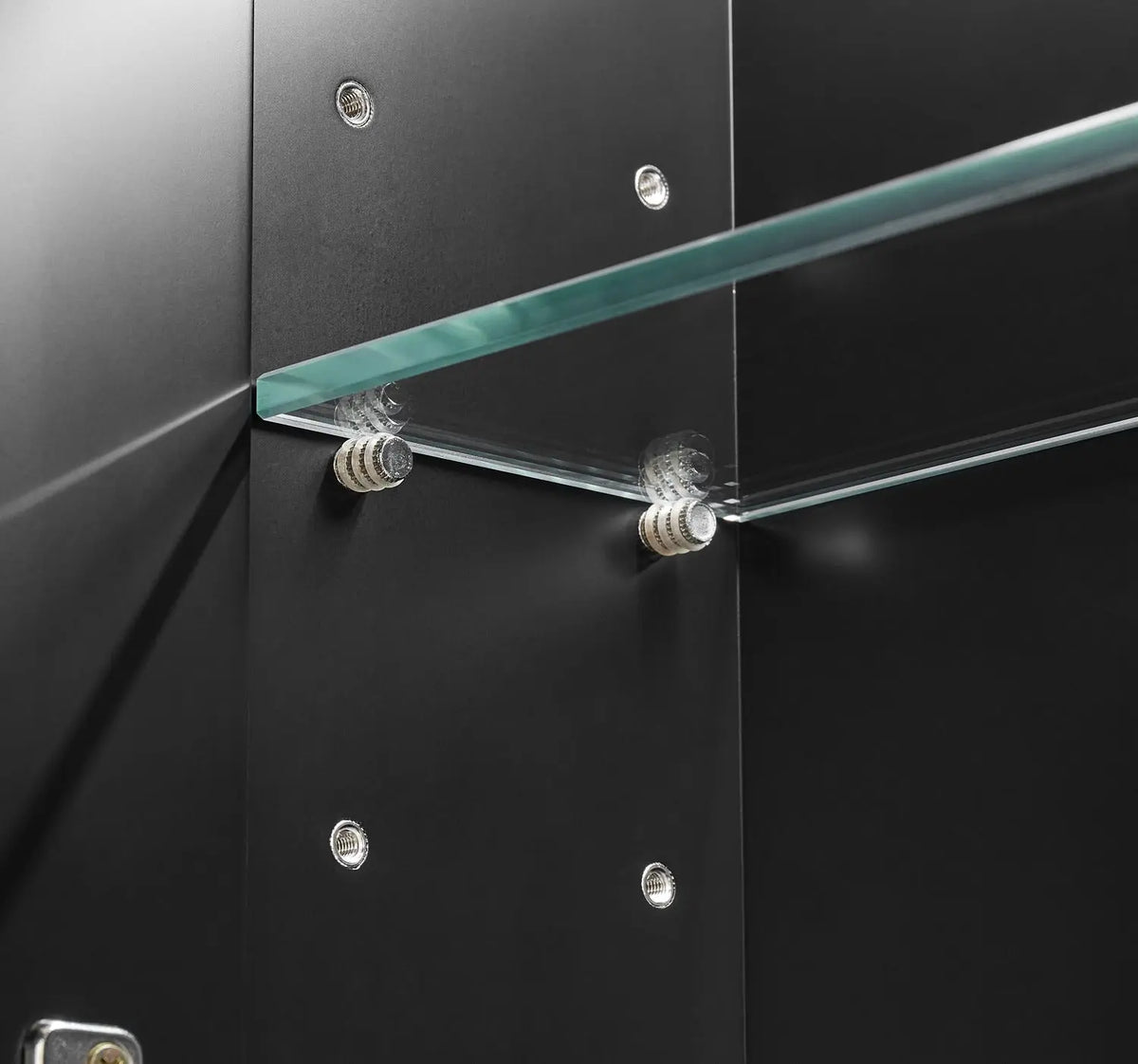 Olivia LED Mirror Cabinet 450X900X155mm Poseidonbk