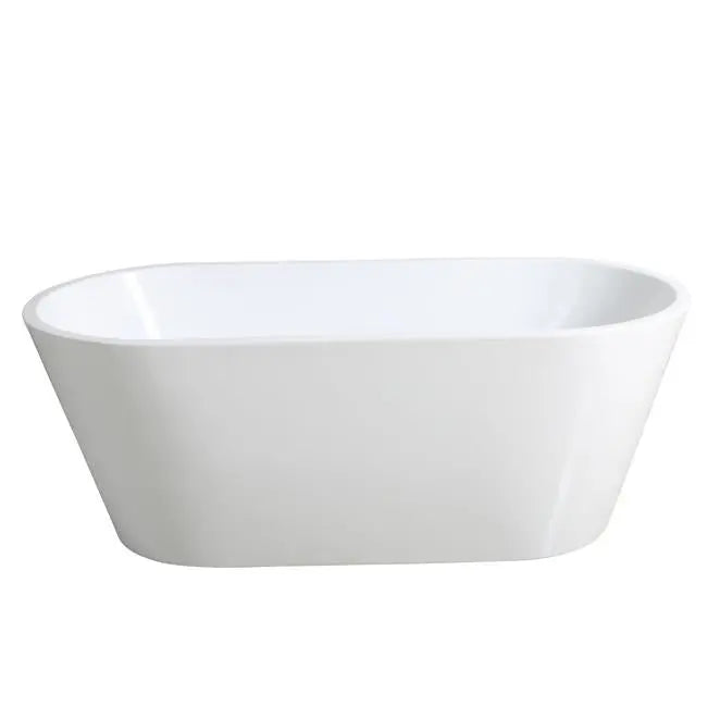 Ovia Gloss White Free Standing Bathtub 1700*830*580mm Poseidonbk