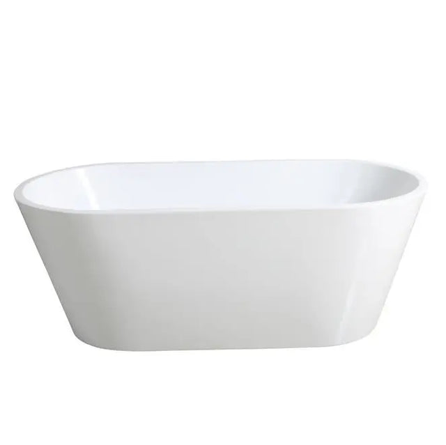 Ovia Gloss White Free Standing Bathtub 1700*830*580mm Poseidonbk