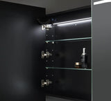 Olivia LED Mirror Cabinet 1500X800X155mm Poseidonbk