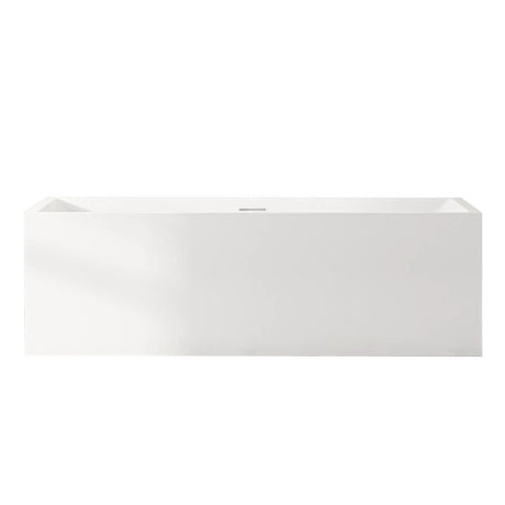 Orta Multi-Fit Freestanding Bathtub - Gloss White mercioaustralia
