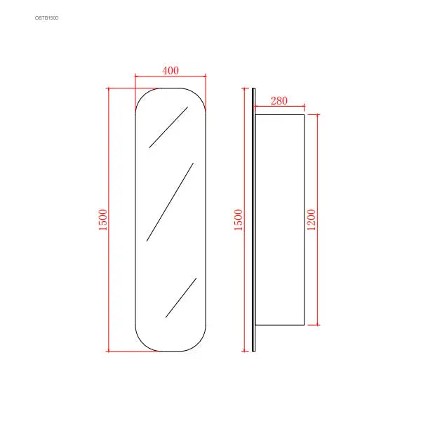 Olivia Tallboy OSTB1500-MB Poseidonbk