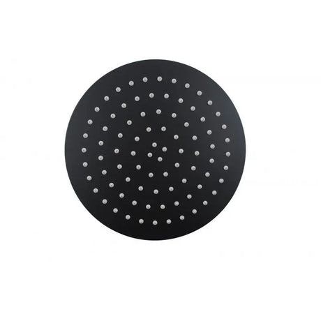 250mm Black Shower Head Aquaperla