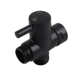 Black Bidet Diverter Aquaperla