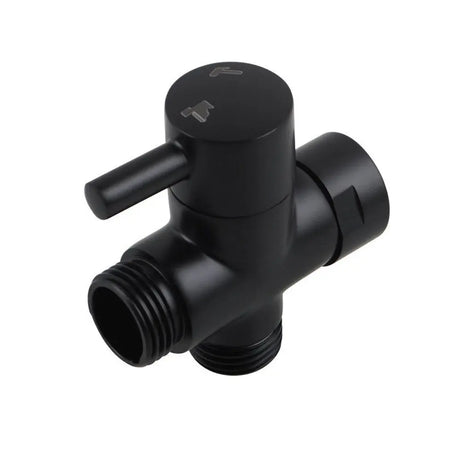 Black Bidet Diverter Aquaperla