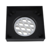 115x115mm Black Tile Insert Drain Aquaperla