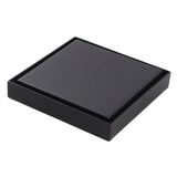 120x120mm Black Tile Insert Drain Aquaperla