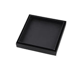 120x120mm Black Tile Insert Drain Aquaperla