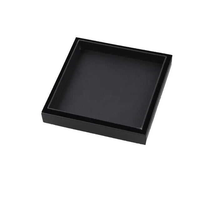 120x120mm Black Tile Insert Drain Aquaperla