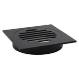 110x110mm Black Floor Drain Aquaperla